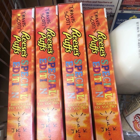 4 boxes of Travis Scott Cereal (Unopened) - Picture 3 of 4